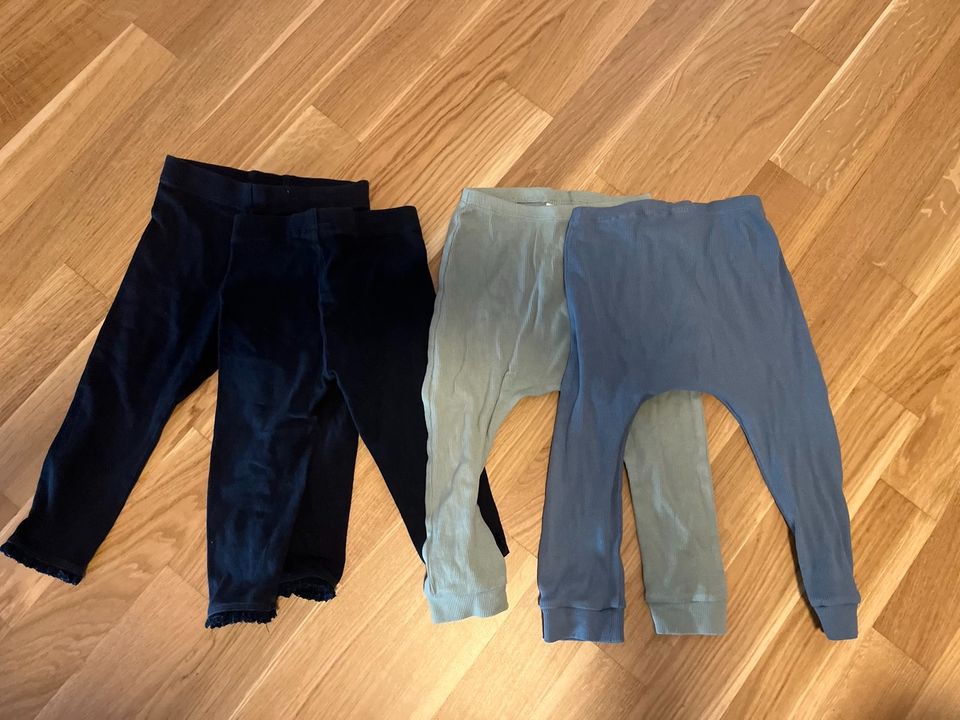 4 Leggins der Marke Next in verschieden Blautönen Gr. 86/92 in Cuxhaven