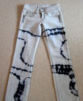 NEU, Damen Batik Stretch Jeans, hellblau-dunkelblau, Größe 34 Bayern - Selb Vorschau