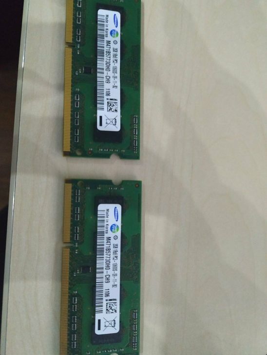 Laptop Samsung RAM DDR3 2x2GB 1333MHZ SO-DIMM in Landstuhl