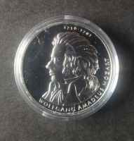 10€ Silber Gedenkmünze 250. Geburtstag Wolfgang Amadeus Mozart Niedersachsen - Rötgesbüttel Vorschau