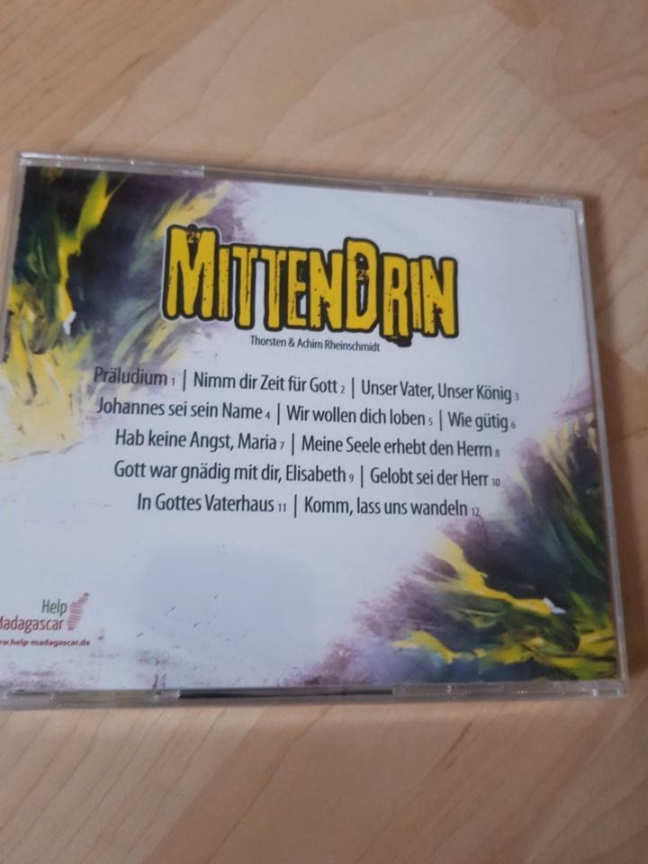 CD Rheinschmidt "Mittendrin" Musical Weihnachtsgeschichte NEU*** in Bötzingen