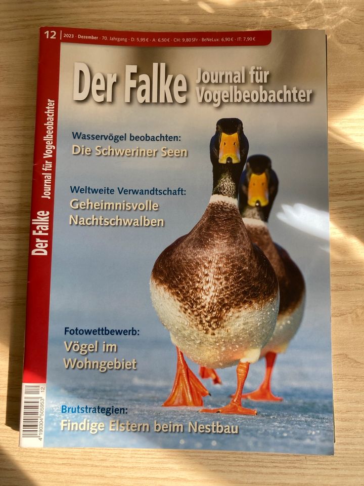 5x „Der Falke“ Journal Magazin für Vogelbeobachter in Minden