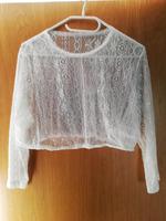 Dirndelbluse Gr. 44 Spitzen Bluse weiß Wuppertal - Cronenberg Vorschau