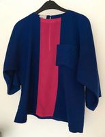 WeSC Color Blocking Blusen-Shirt, blau pink Nordrhein-Westfalen - Havixbeck Vorschau