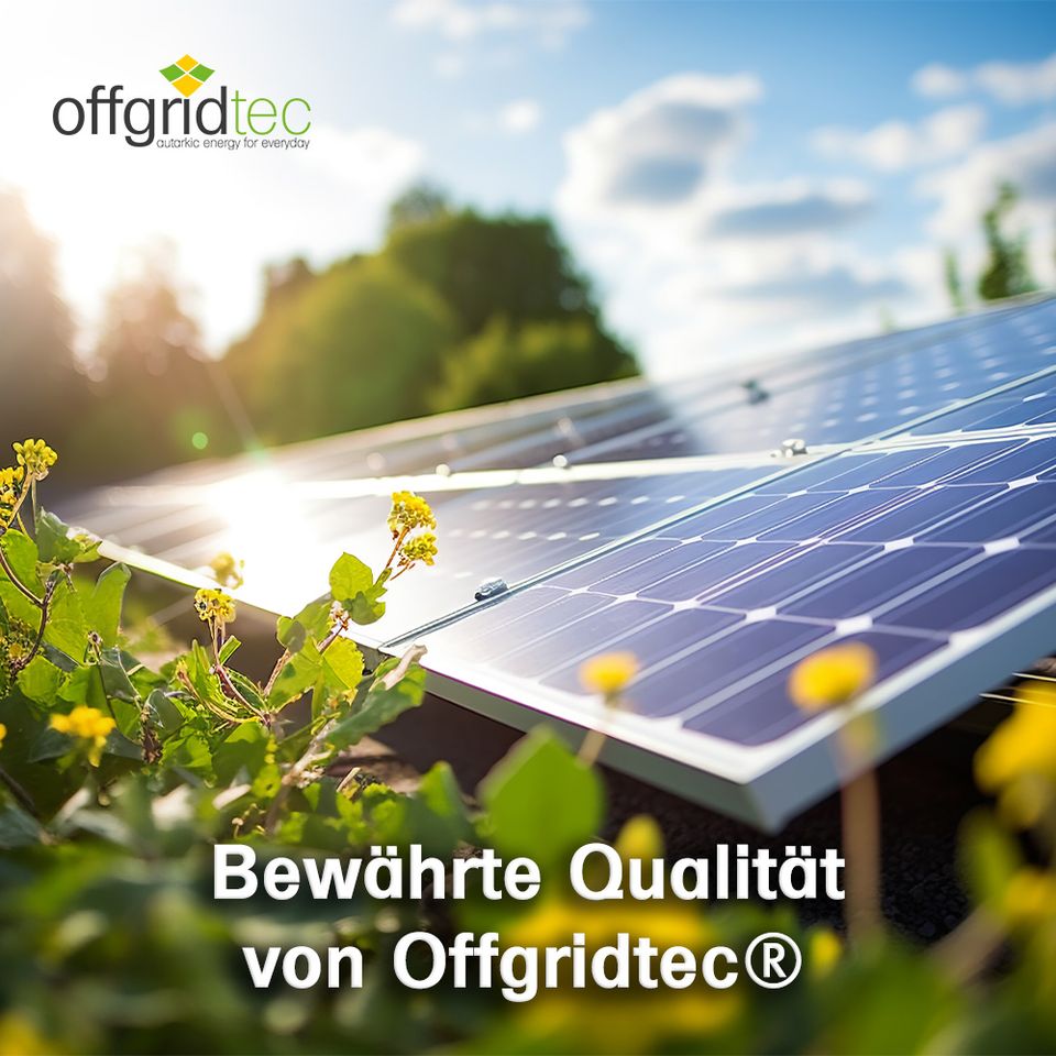 Offgridtec® MONO-130 V2 Solarpanel 20V Black Frame in Eggenfelden