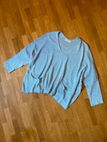 Dins Tricot hellblauer Baumwolle Feinstrick Pullover Oversize L Hessen - Bad Homburg Vorschau