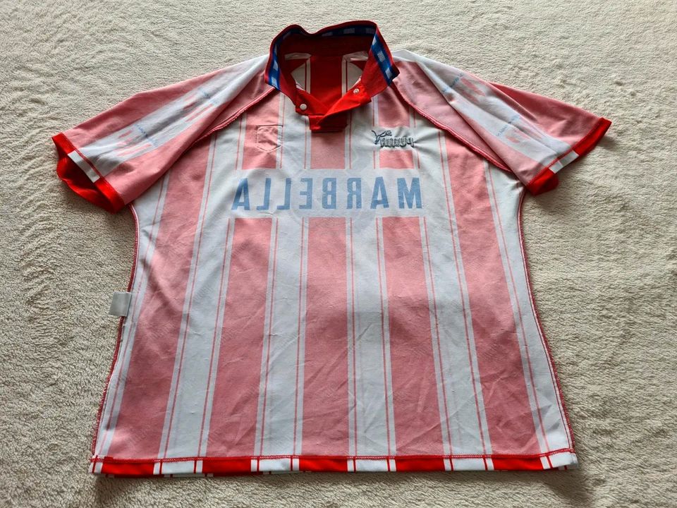 Atletico Madrid Trikot, Simeone, 1994/1995, XL in Würzburg