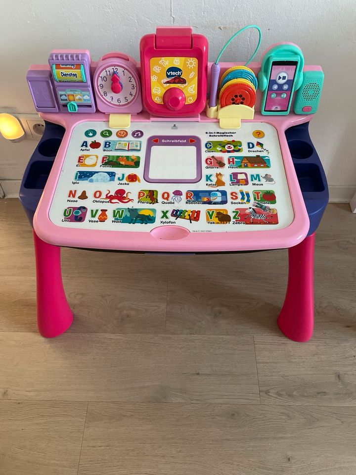 VTech Lernspielzeug 5-in-1 Magischer Schreibtisch pink mit Stuhl in Bayern  - Aschaffenburg | eBay Kleinanzeigen ist jetzt Kleinanzeigen