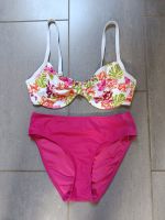 NEU Bikini Bügelbikini weiß floralem Muster 44 D / Hose pink 44 Nordrhein-Westfalen - Rommerskirchen Vorschau