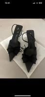 Schwarze Zara High Heels mit Schleife (Gr.40) Hessen - Bad Camberg Vorschau