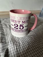 Tasse zum 25 Geburtstag Kreis Pinneberg - Barmstedt Vorschau