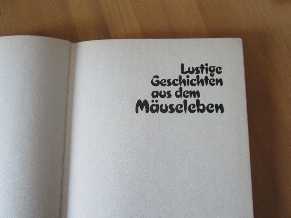 Kinderbuch Vorlesebuch **Lustige Geschichten aus dem Mäuseleben* in Berlin