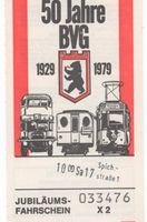Original Sonderfahrschein BVG von 1979 Berlin - Reinickendorf Vorschau