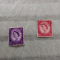 Briefmarke "Queen Elisabeth" Sachsen - Neukieritzsch Vorschau