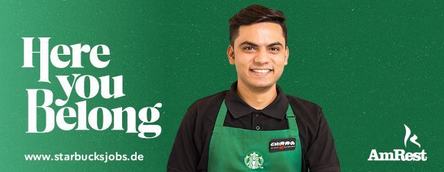 Servicekraft (all genders) Starbucks Stuttgart in TZ/VZ in Stuttgart