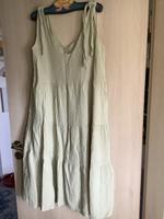 Musselin Kleid, mintgrün, Gr. 42, neuwertig,  Made in Italy Brandenburg - Letschin Vorschau