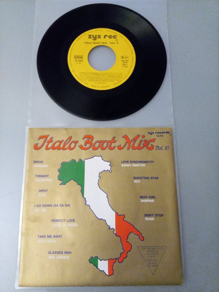 Vinyl Single – Italo Boot Mix Vol. 10 – aus Deutschland von 1988 in Köln