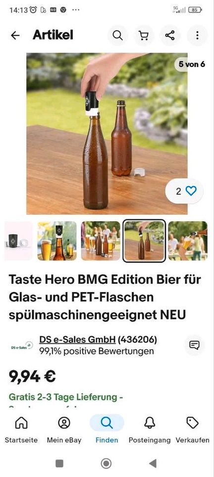 ®️ Taste Hero Borussia Mönchengladbach Bier Aufsatz VfB Stuttgart in Hamburg