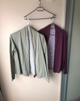 2 Shirtjacken Sweatjacken Cardigan 36/38 mint lila ungetragen Niedersachsen - Salzgitter Vorschau