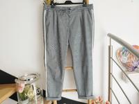 XL 44 Opus Chino Hose Stoffhose schwarz weiß grau kariert Sachsen-Anhalt - Genthin Vorschau