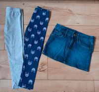 H&M Poco Piano Leggins& Jeansrock ❤️ Set Gr.110 Brandenburg - Falkensee Vorschau