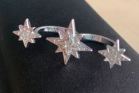 Pierre Lang Zweifinger Ring 3 Sterne Sisi Star RH Rhodium 6 Brandenburg - Mahlow Vorschau