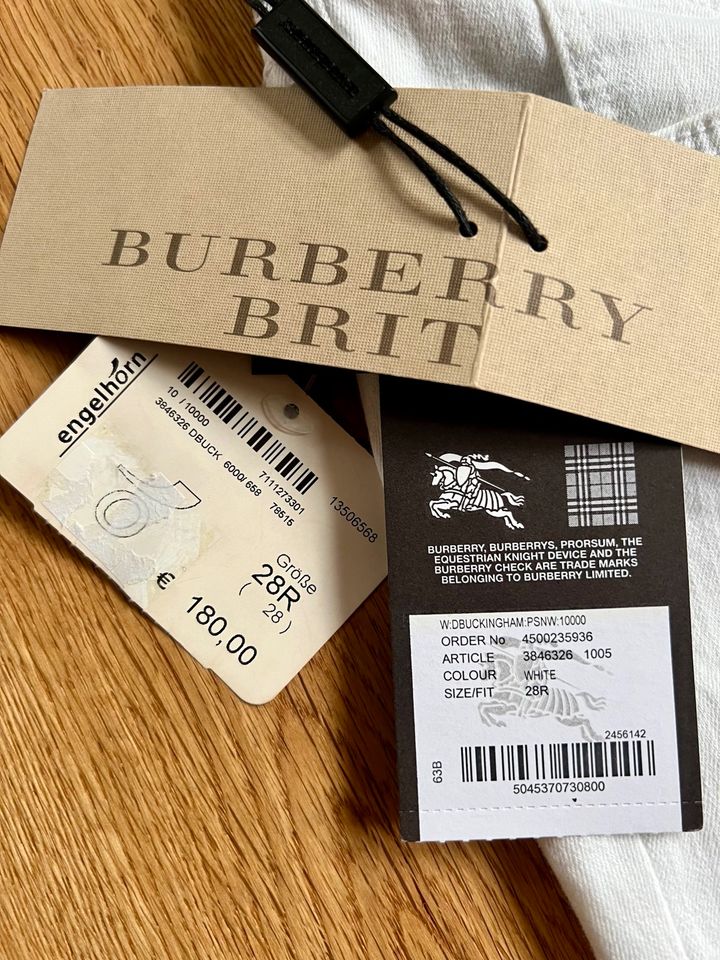 Sommer ☀️ Original BURBERRY Damen Jeans Größe 36 NP 180€ in München