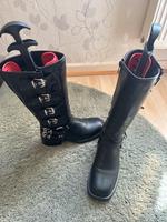 Biker Stiefel Gr 41 Italienische Mode Hessen - Hüttenberg Vorschau