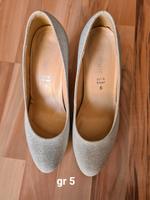 Gabor Damen Pumps silber glitzer Gr.5 Niedersachsen - Wolfsburg Vorschau