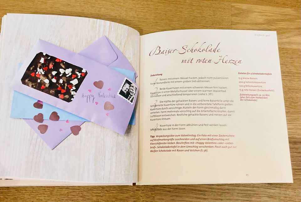 Kay-Henner Menge Kochbuch „Schokoladentafeln selbst gemacht“ in München