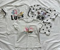 Mädchen Sommer Shirts 3 Stk. 110/116 Baden-Württemberg - Pforzheim Vorschau