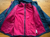 2 in 1 Jacke und Fleecejacke 122 / 128 Mädchen blau pink Brandenburg - Fredersdorf-Vogelsdorf Vorschau