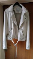 Amisu Jacke Kurzblazer Bikerstyle, Gr. 40, hellgrau, neuwertig Nordrhein-Westfalen - Marl Vorschau