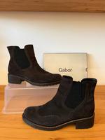 Gabor comfort Stiefeletten Gr. 6,5 40 grau Wildleder Budapester Hessen - Langen (Hessen) Vorschau