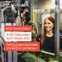 ❗️ Produktionsmitarbeiter (m/w/d) gesucht❗️ Sachsen - Lichtenau Vorschau