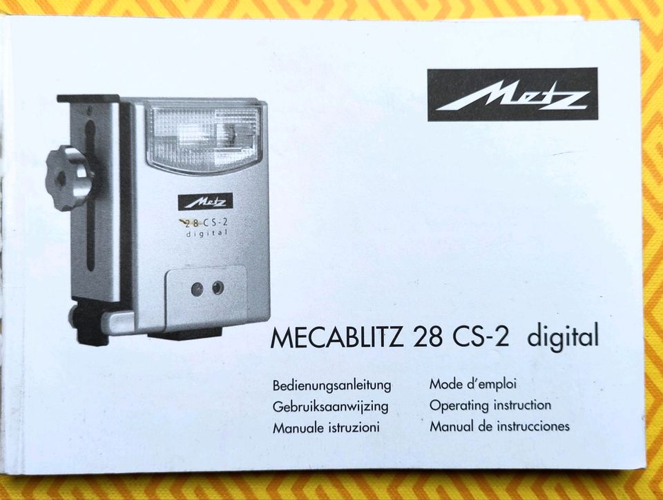 Metz mecablitz 28 digital, slave-Blitz in Kempten