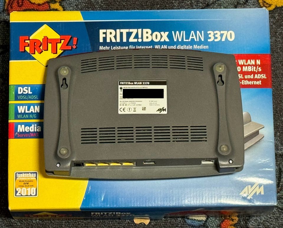 FritzBox 3370 - DSL-WLAN-Router in Grefrath