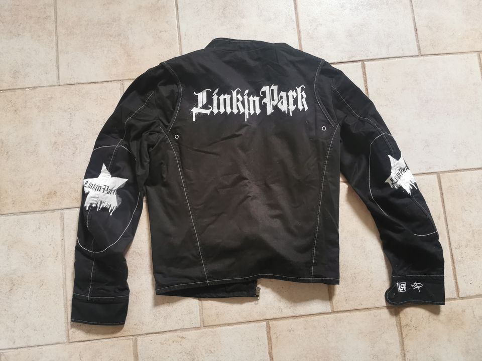 Schwarze Linkin Park Jacke - Größe S Unisex Modell in Möser