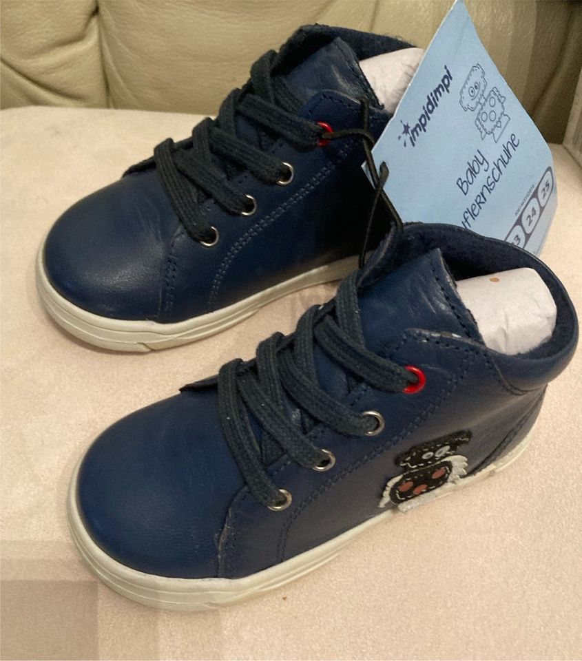 Baby Laufschuhe aus Leder  Gr. 22 neu mit Etikett in Düsseldorf