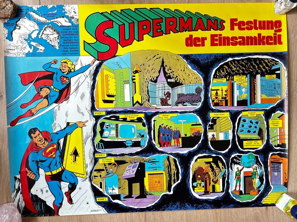 Superman Poster Festung der Einsamkeit in Oldenburg
