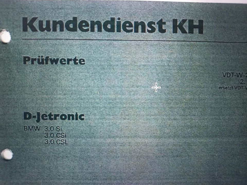 BOSCH Motortester D-Jetronic Testgerät EFAW 228 MOTORTESTER in Nettetal