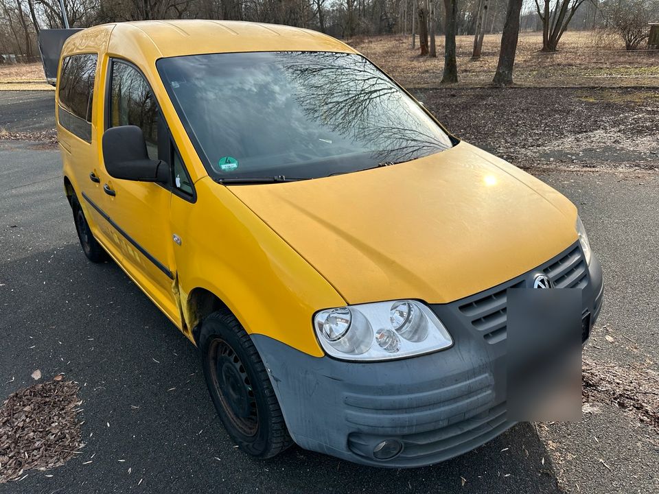 Verkaufe VW Caddy 2.0 SDI mit LKW Zulassung HU/AU ist abgelaufen. in Gera