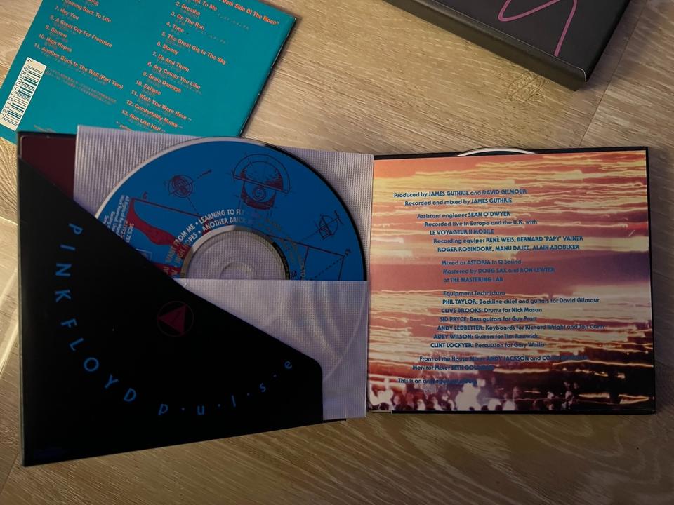 Pink Floyd Pulse 2CD Live Album Sony Japan 1995 SRCS-7813-14 in Coesfeld