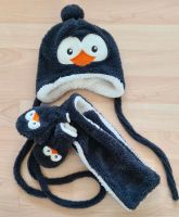 Set Mütze, Schal, Handschuhe Baby 3-6 Monate, Pinguin Neu! Dresden - Laubegast Vorschau