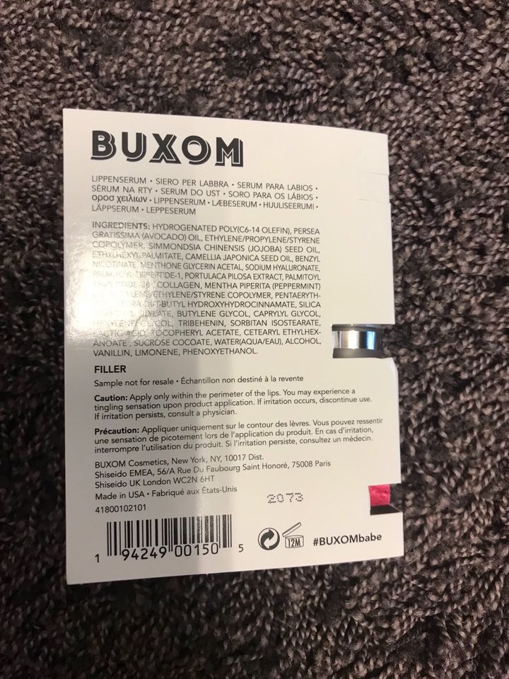 Buxom Plump Shot Collagen Lippen Serum 1 ml in Chemnitz
