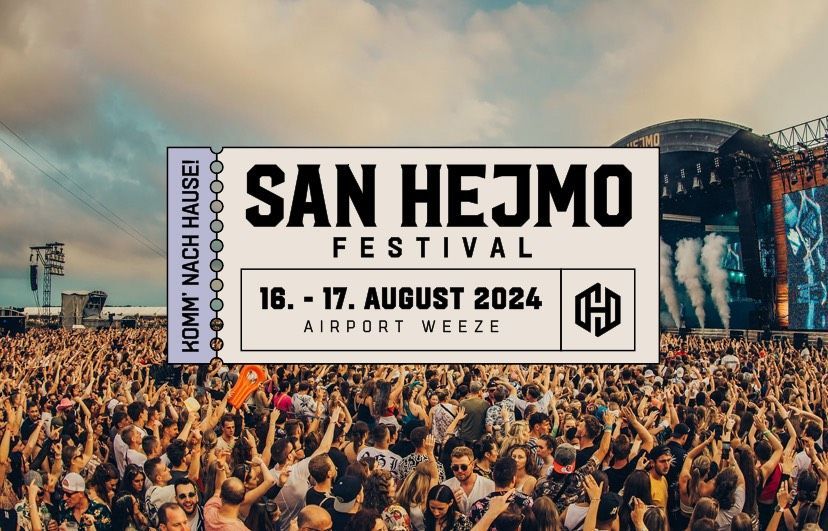 4 Tickets - San Hejmo 2024 - 2-Day Festival & Camping Ticket in Bochum