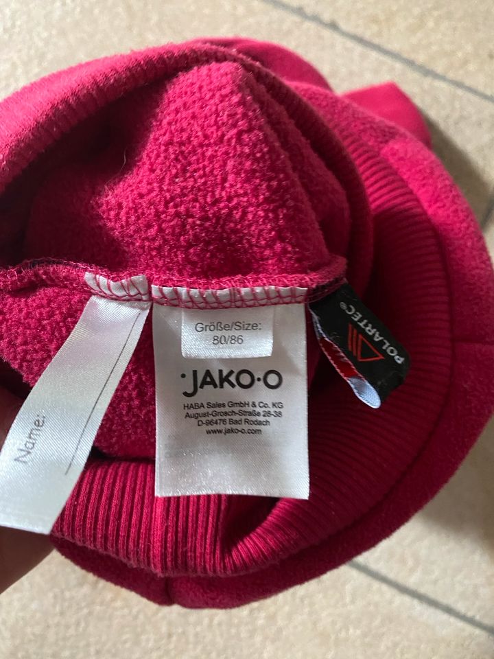 Jakoo Fleecehose polartec 80/86 rosa in Bad Kötzting