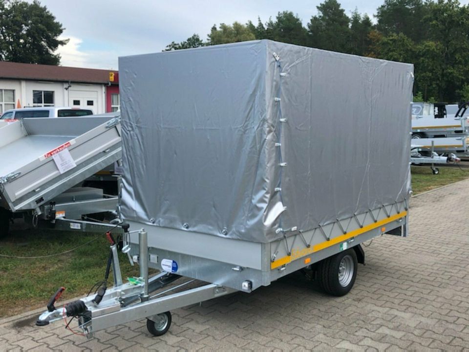 ⭐️ Eduard Auto Transporter 1500 kg 256x150x160 cm Rampen Plane 56 in Schöneiche bei Berlin