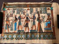 Ägyptisch Kunst auf Papyrus Baden-Württemberg - Rielasingen-Worblingen Vorschau
