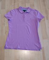 Hilfiger Damen Polo shirt M tailliert flieder Bayern - Karlstadt Vorschau